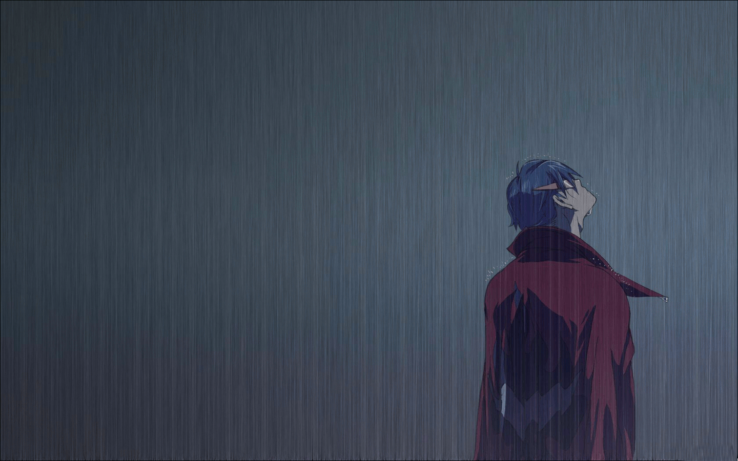 hình ảnh anime boy buồn, cô đơn 01