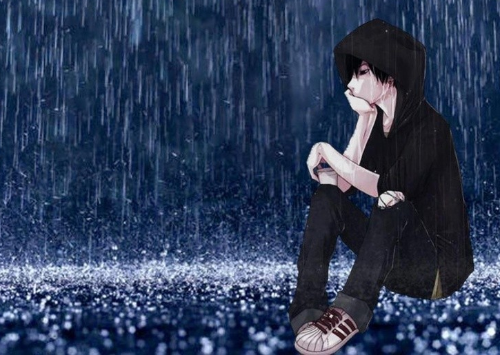 hình ảnh anime boy buồn, cô đơn 45