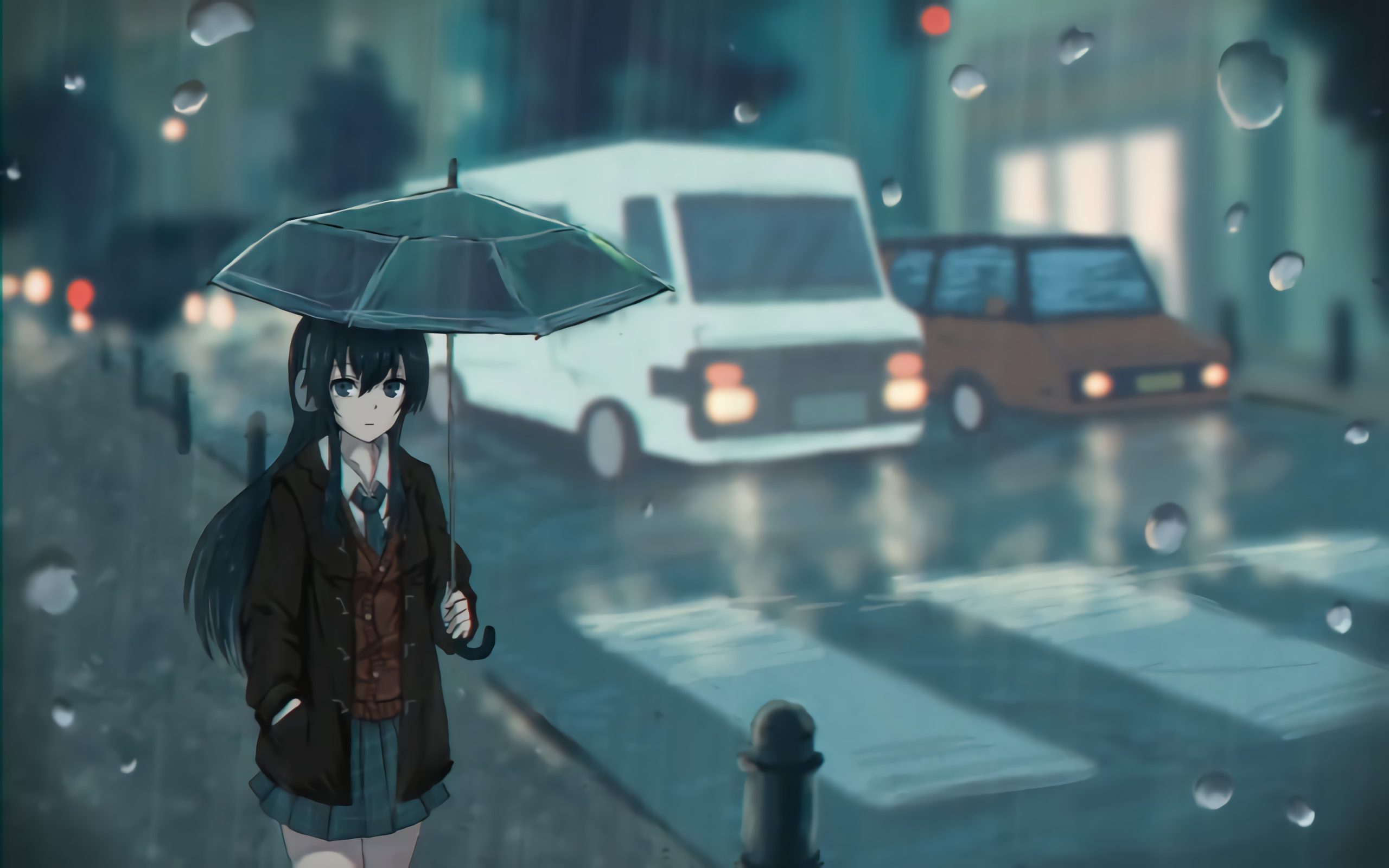 Hình ảnh anime buồn cô đơn về tình yêu