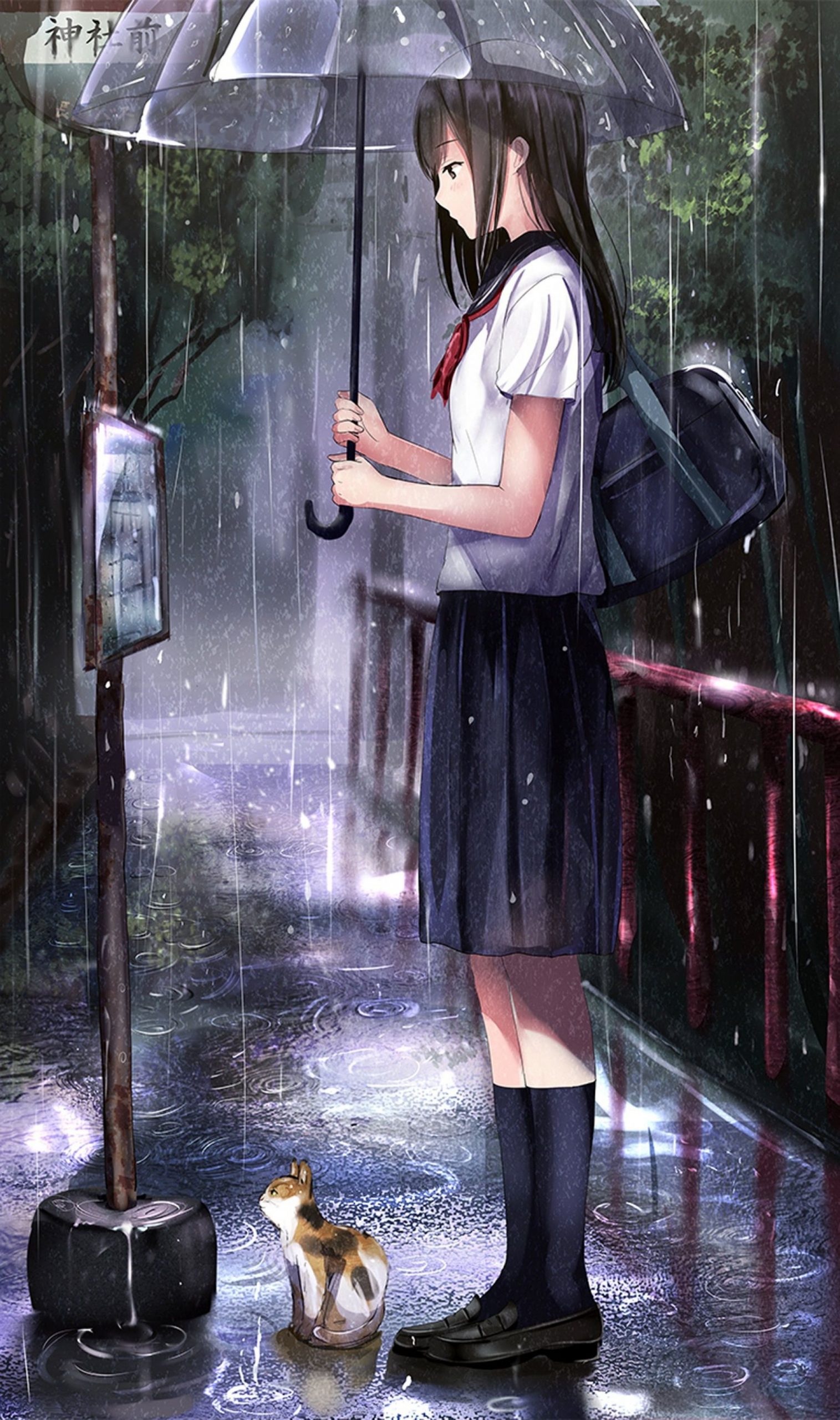 Ảnh Anime Nữ Buồn Đẹp ❤️ Hình Buồn Khóc Nữ, Cô Đơn