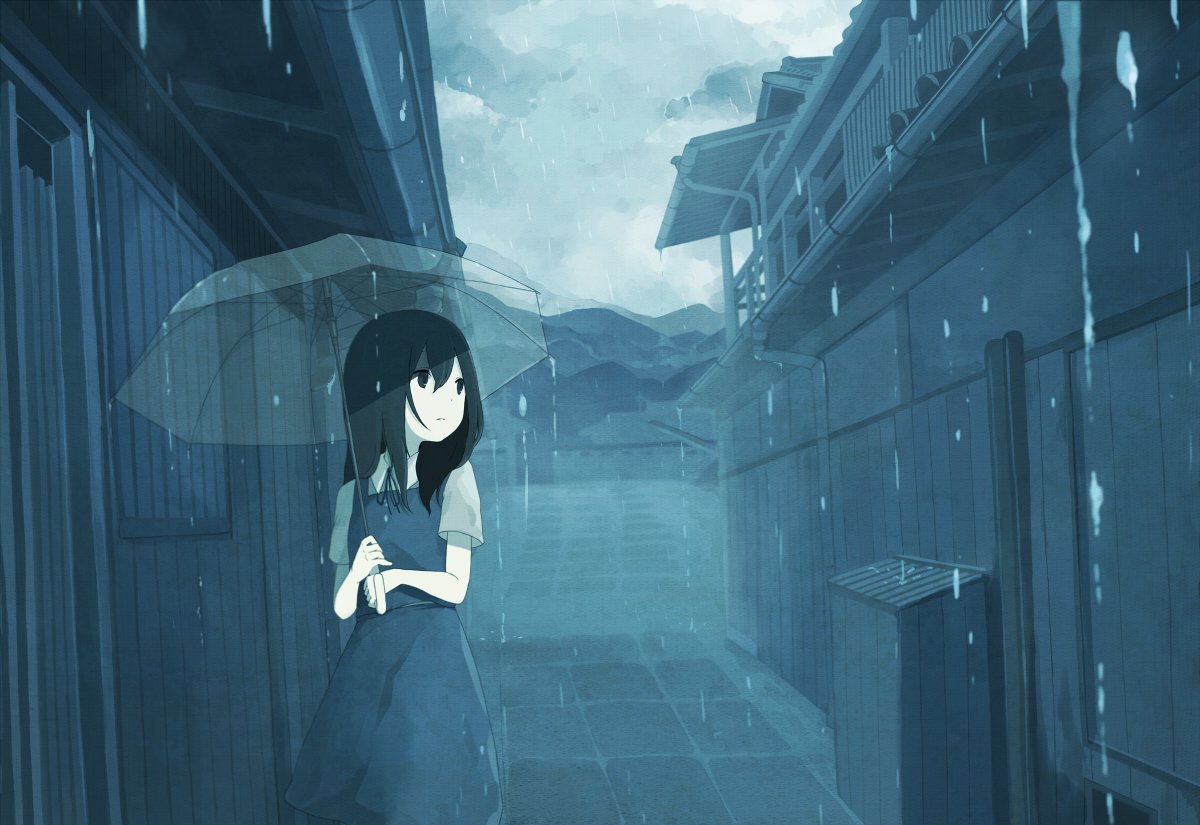 Hình ảnh anime Girl buồn 13