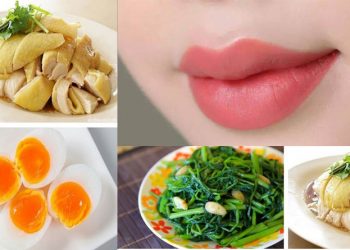 xăm môi kiêng ăn gì