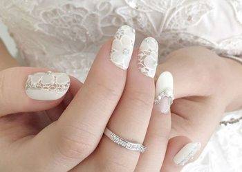 mẫu nail cô dâu đẹp