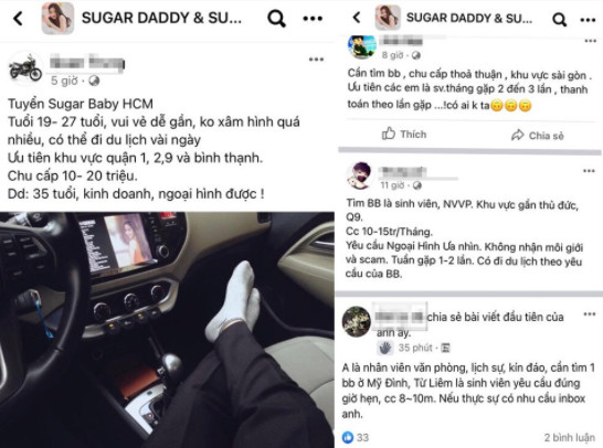 Thực trạng Sugar Daddy – Sugar Baby 02