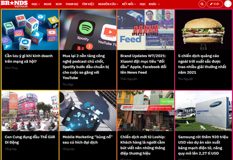 Brands Vietnam là website về marketing đa góc nhìn