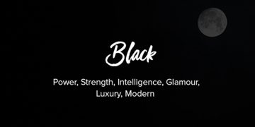 màu đen là màu gì? ý nghĩa của màu đen