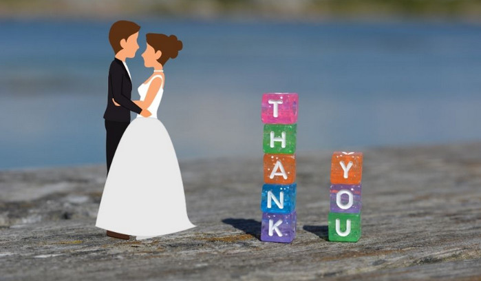 Lời cảm ơn sau đám cưới hay và ý nghĩa nhất