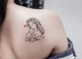 hình xăm mẹ bồng con